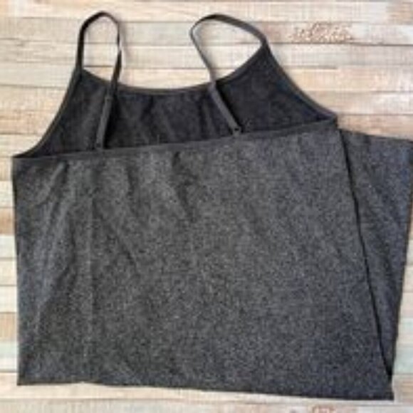 New Women's Zenana Outfitters Stretch Long Shaping Adjustable Straps Cami Grey - Picture 3 of 3